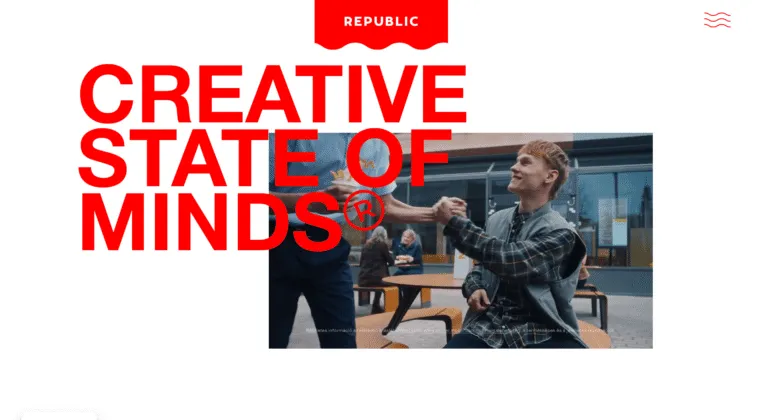 The Republic website